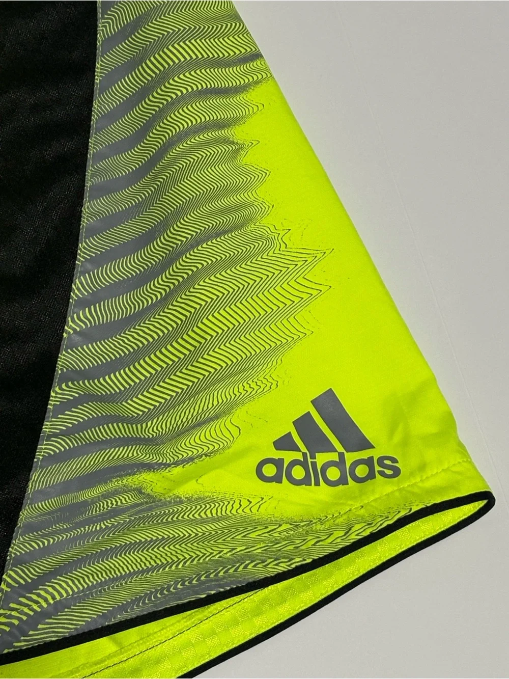 adidas Men’s Bolt Yellow Athletic Basketball Shorts